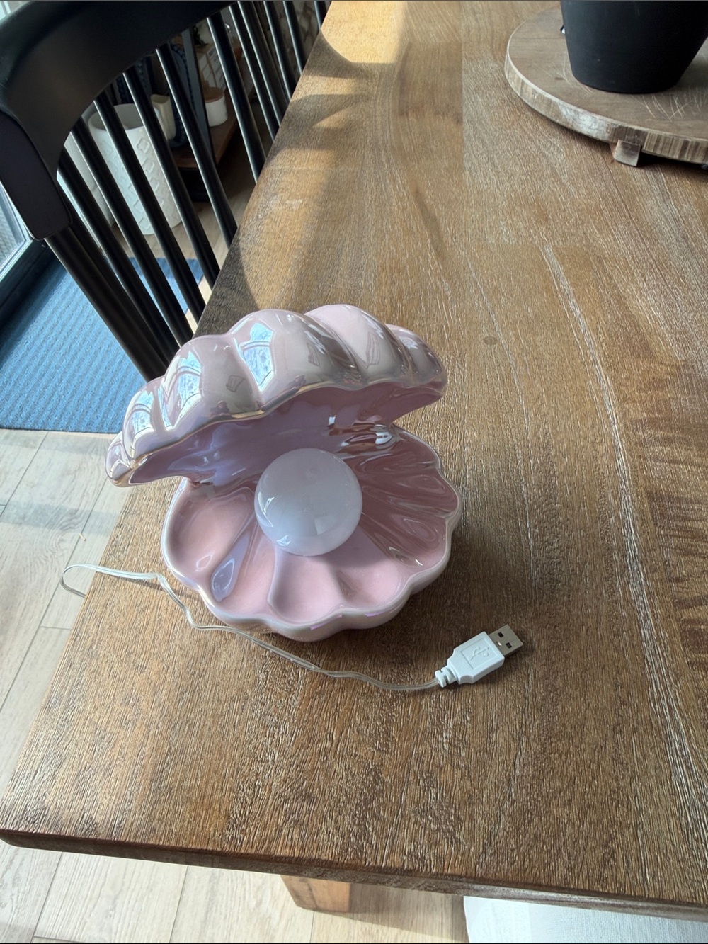 Ceramic light up Shell - Picture 2 of 3